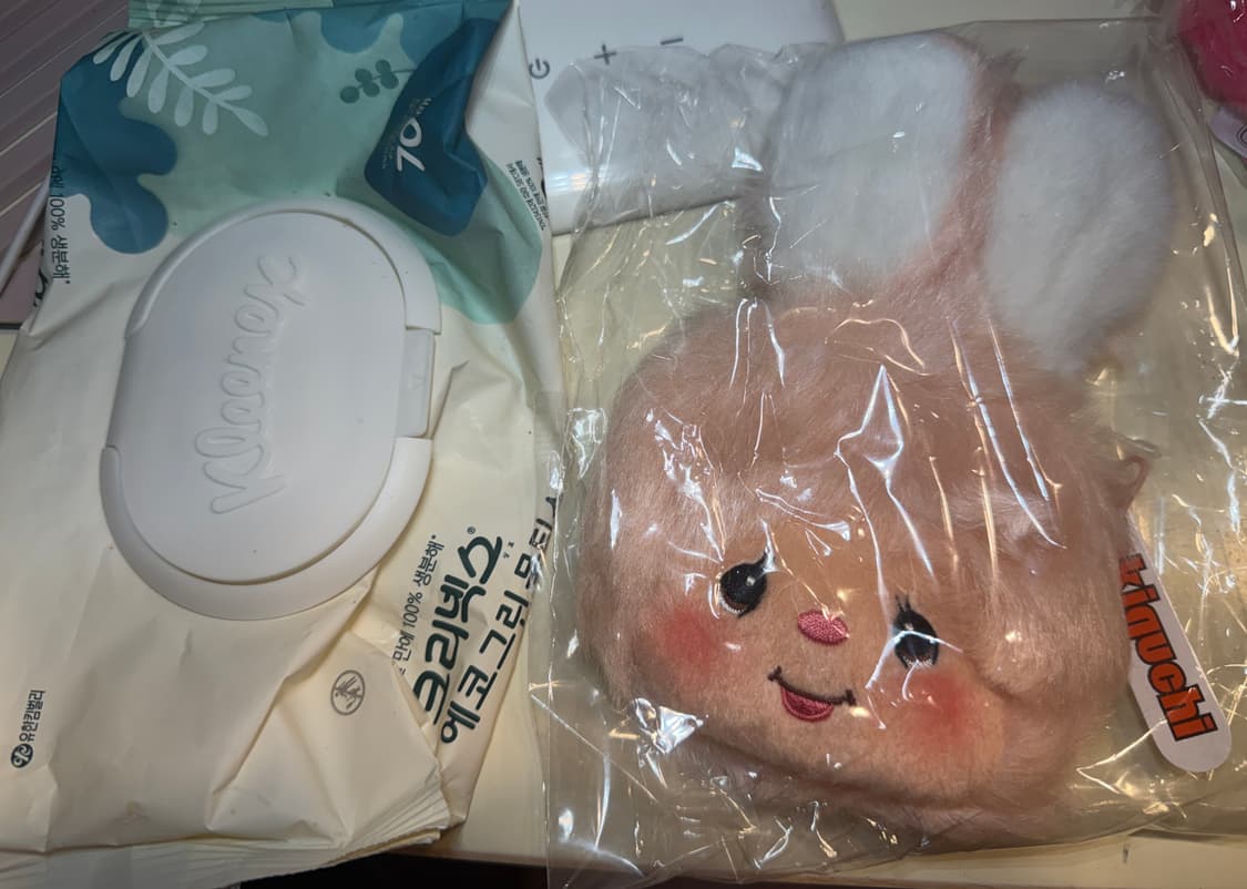 몬치치 치무탄 동전 지갑 파우치 새제품 상품이미지4