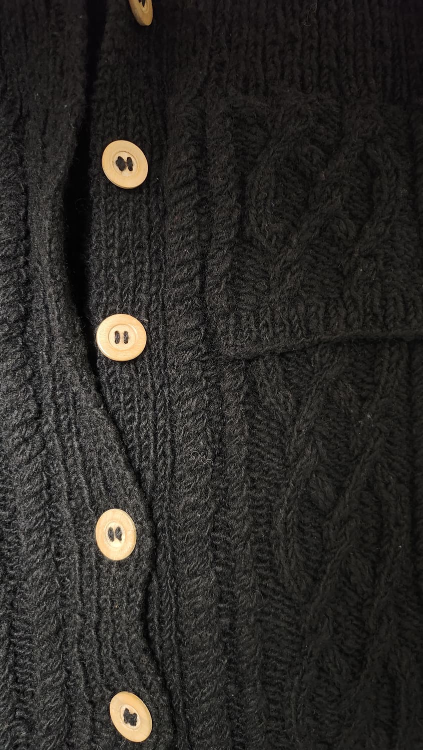 아테나 디자인 울 니트웨어 가디건 상품이미지4