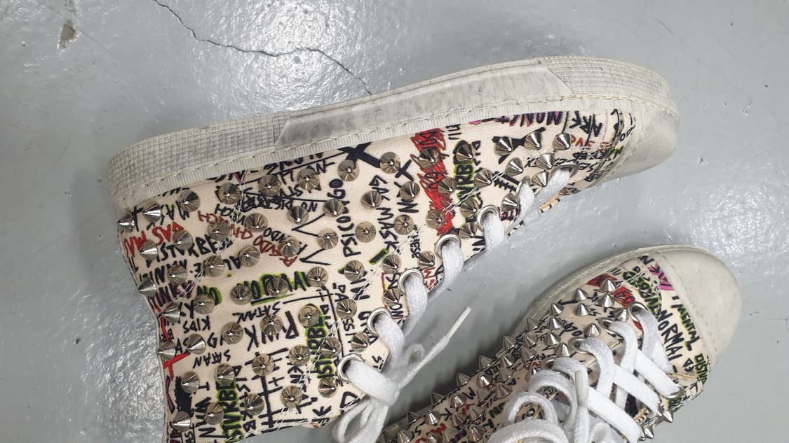 젠치 스터드 하이탑 스니커즈 38 상품이미지3