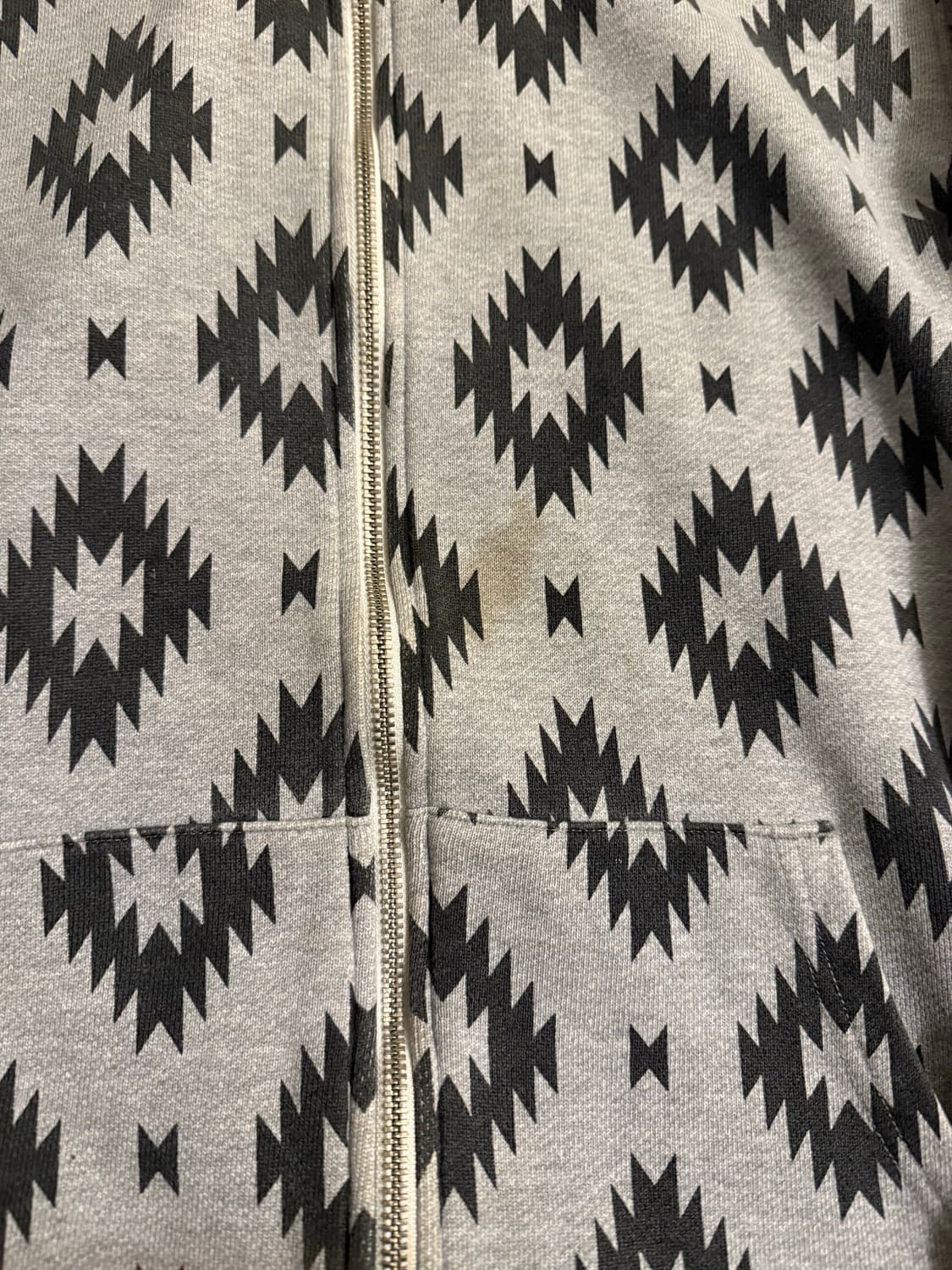 사스콰치패브릭스 Eo To To 패턴 후드집업 상품이미지2