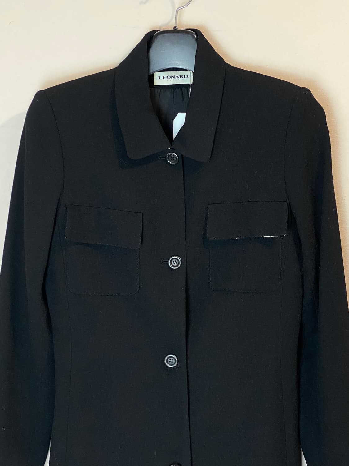 레오나르드 파리 울 & 실크 자켓 상품이미지2