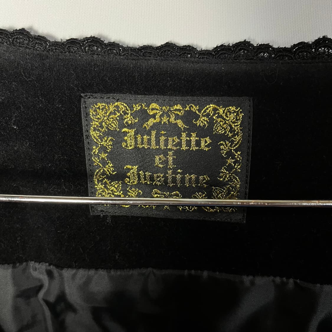 [Juliette et Justine] 고딕 로리타 아일렛 벨벳 자켓 상품이미지5