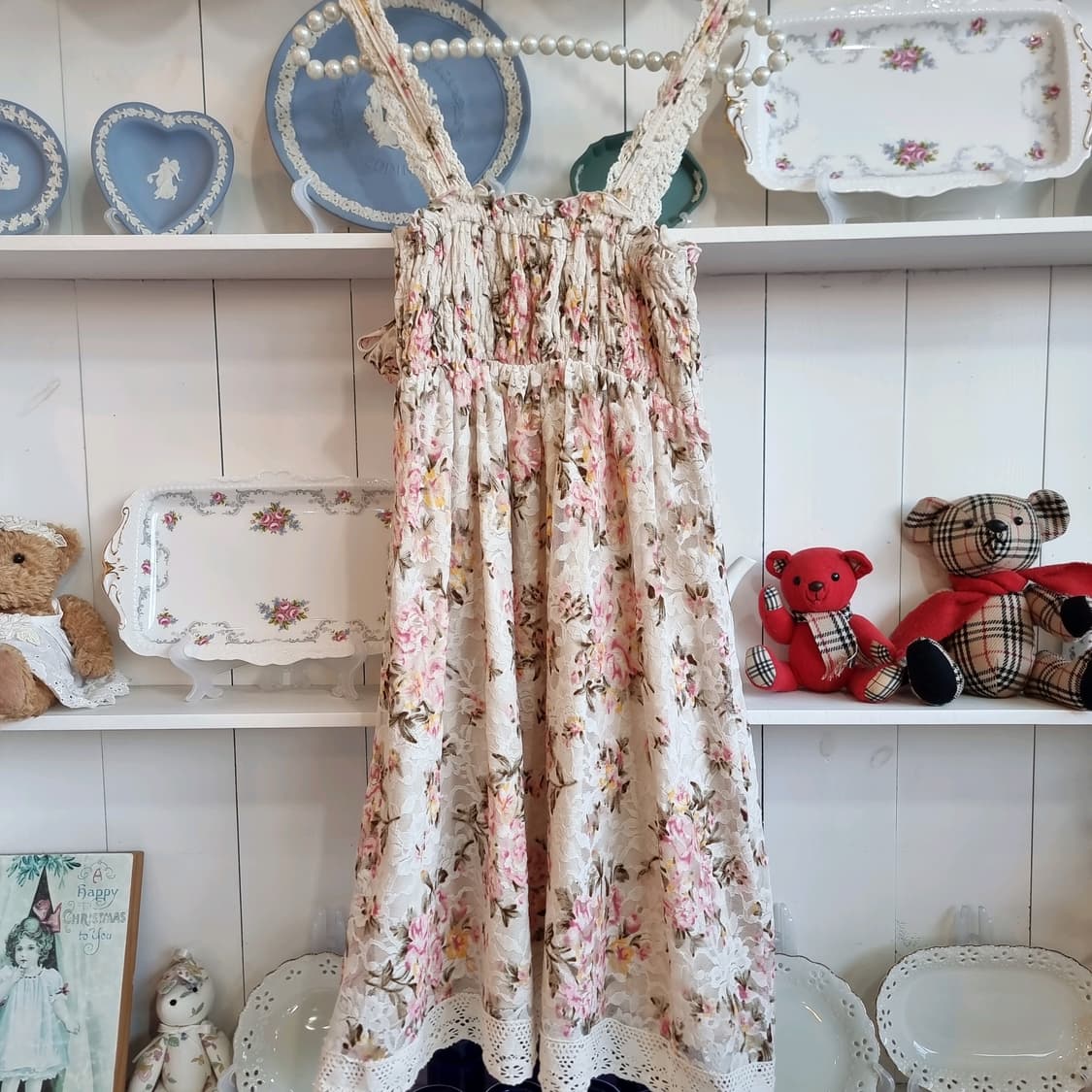 리즈리사 LIZLISA플로럴 레이스 원피스 상품이미지8