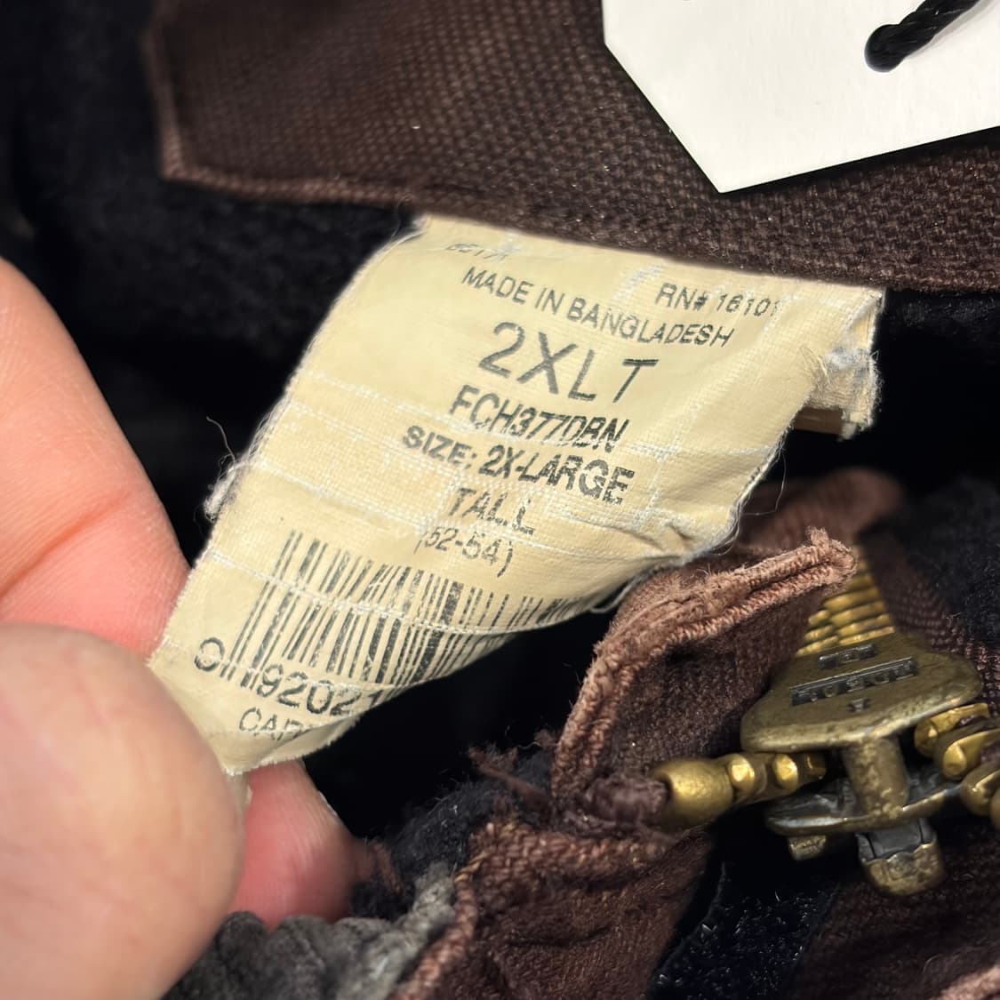 [2XL] 90s Field N Forest 워크 자켓 브라운 D501 상품이미지5