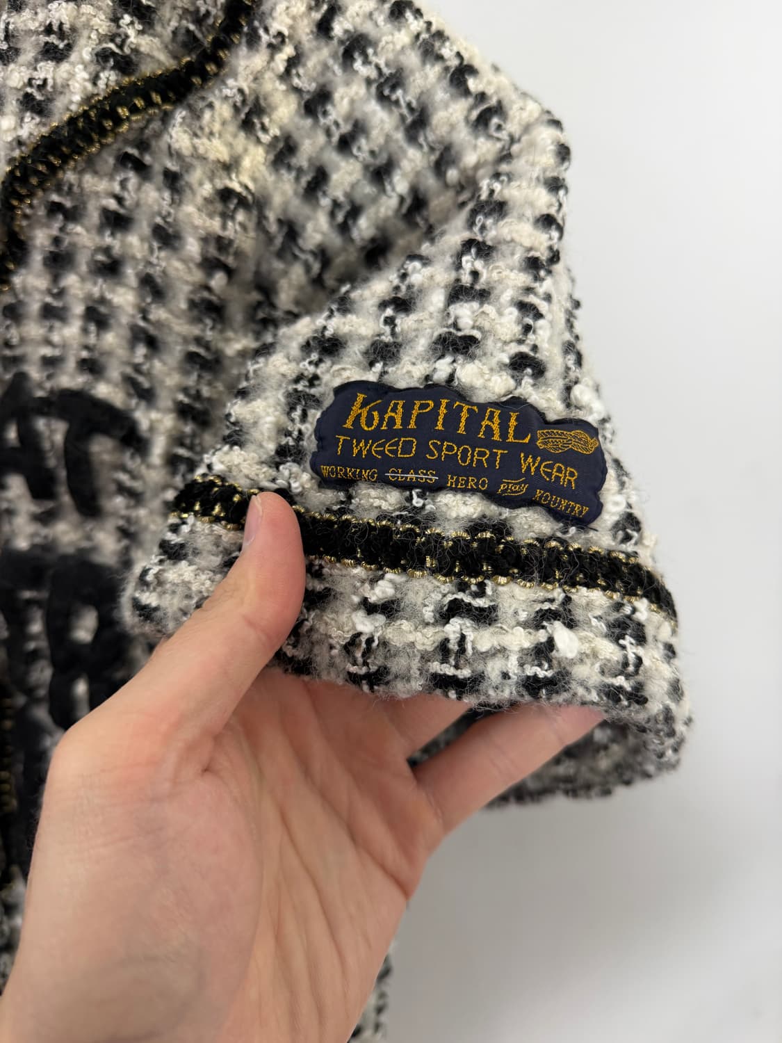 캐피탈 캐피탈트위드 캐피탈자켓 kapital 상품이미지3