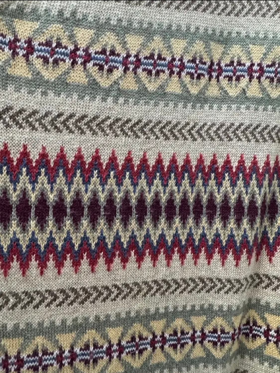 폴로 랄프 로렌 페어아일 니트 베스트 상품이미지5