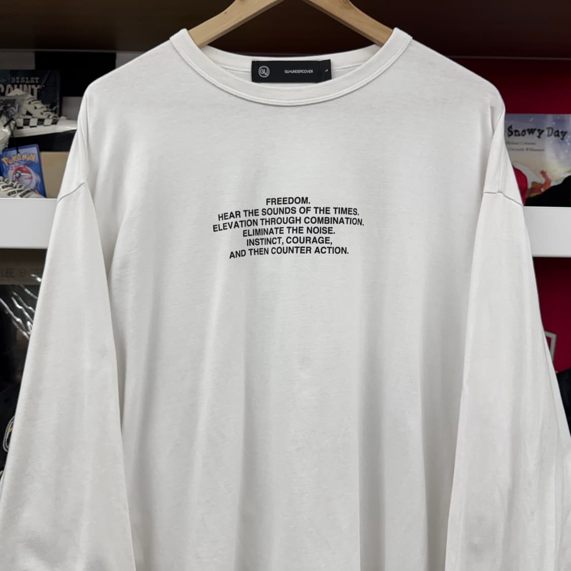 GU x 언더커버 롱슬리브 티셔츠 (L)     상품이미지2