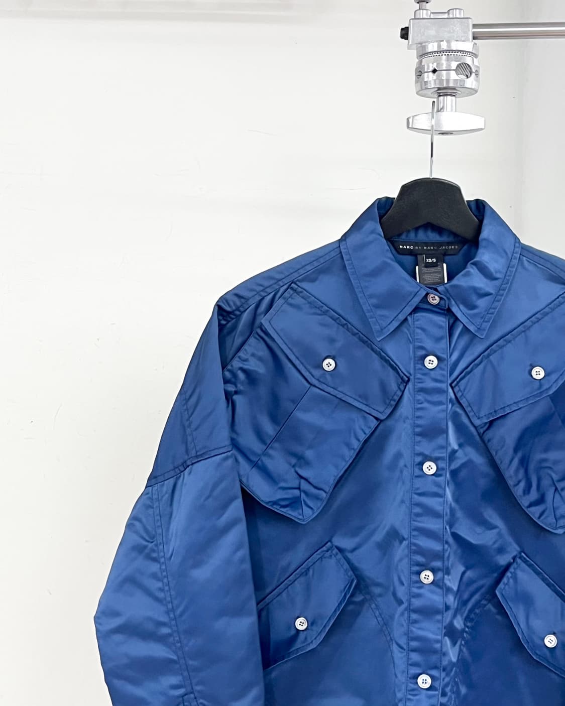 마크 제이콥스 블루 나일론 셔츠 자켓 상품이미지3