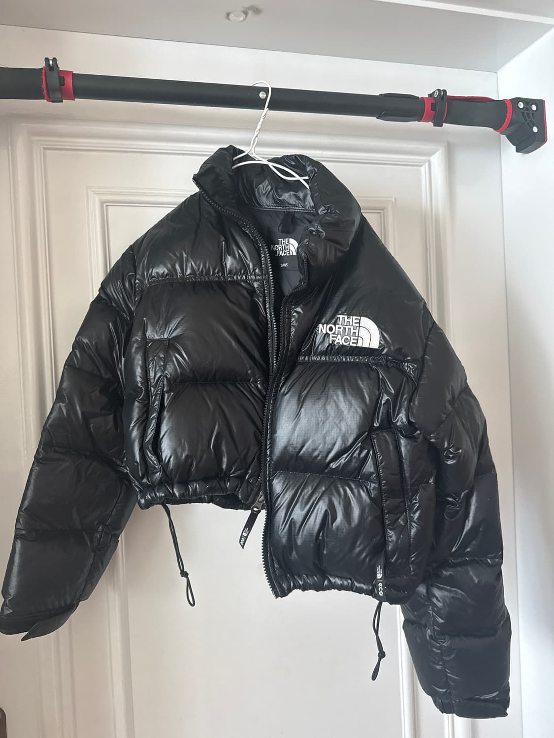 노스페이스 눕시 숏패딩 블랙 S 상품이미지1