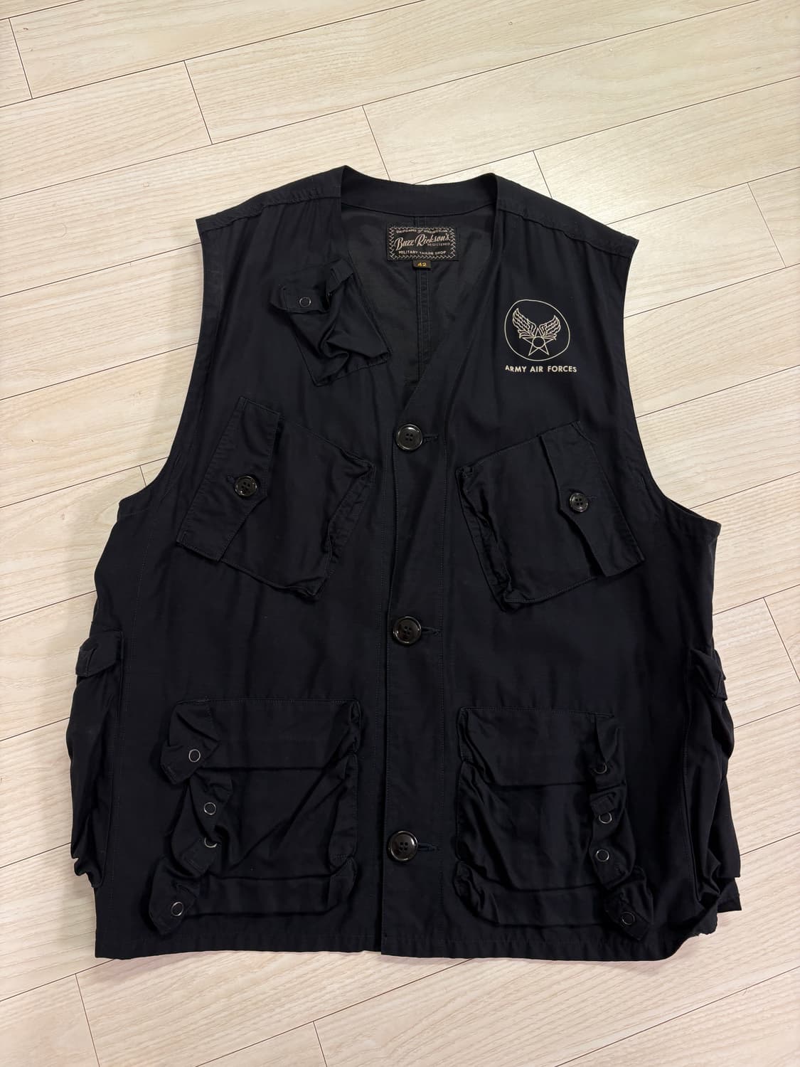 버즈릭슨 c-1 베스트 네이비 상품이미지1