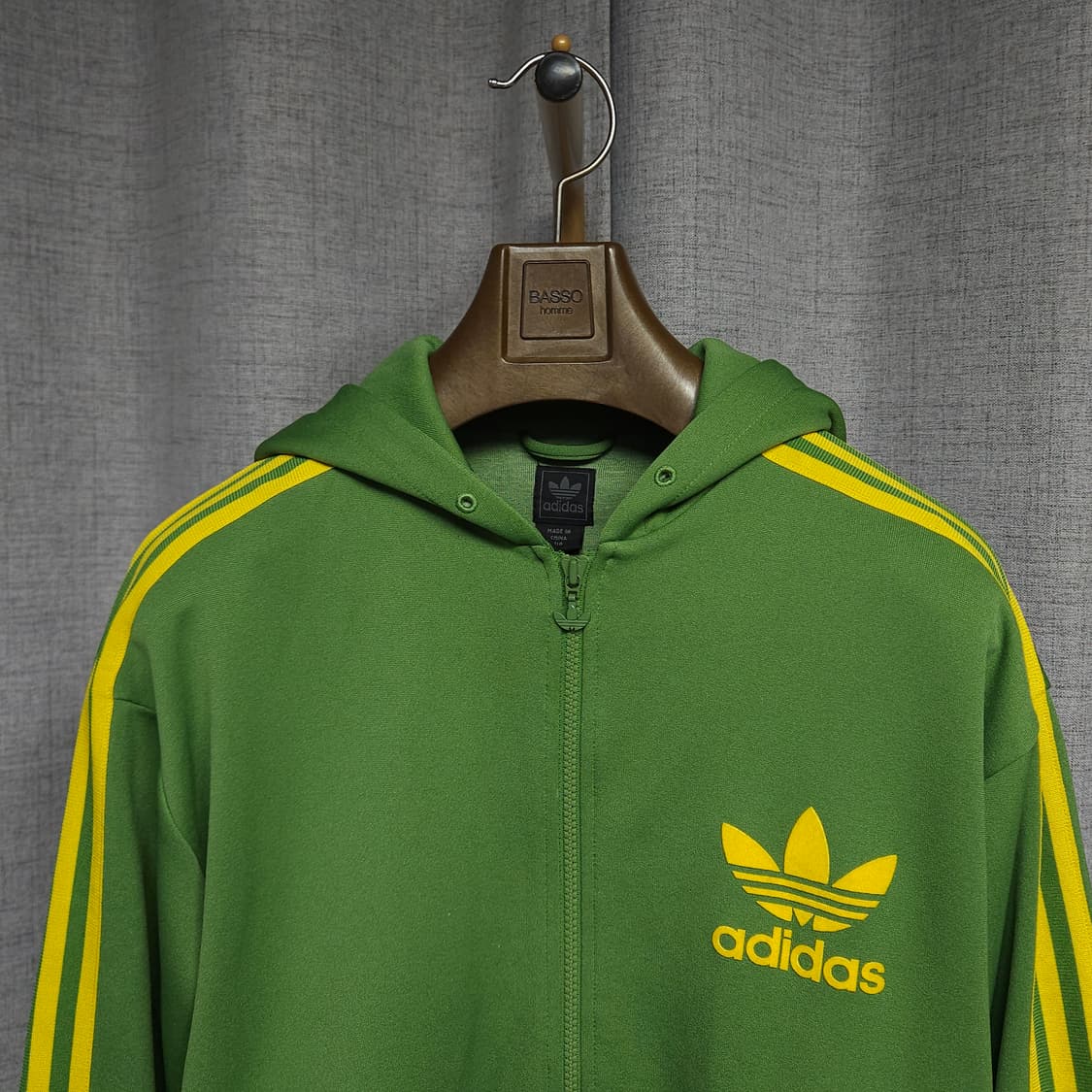 110 ) 아디다스 후드 트랙탑 녹차 말차 상품이미지2