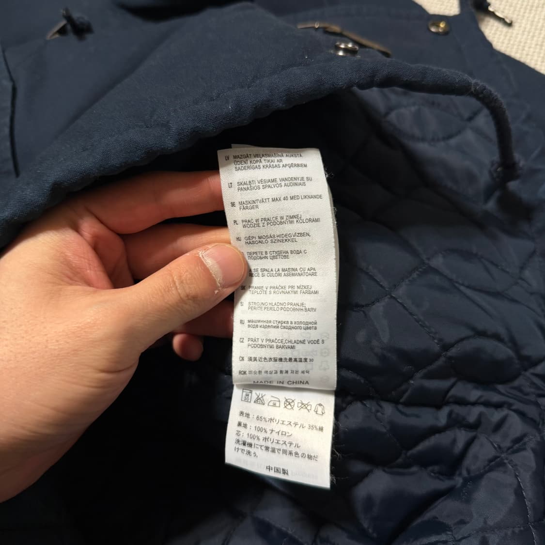 칼하트 스펠아웃 야상패딩 상품이미지5