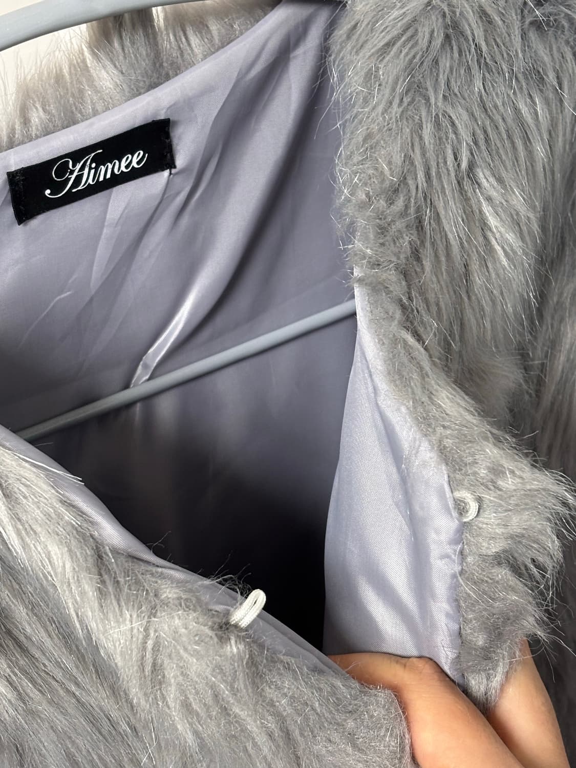 그레이쉬 페이크 퍼 점퍼 상품이미지3