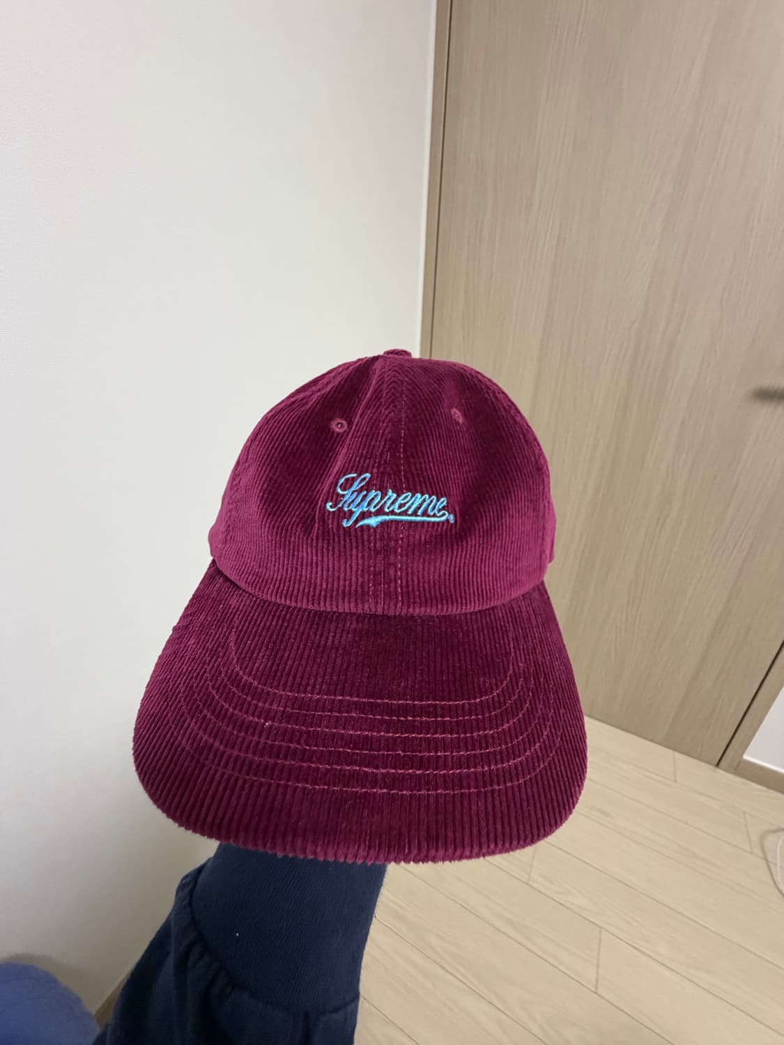 슈프림 코듀로이 이태리 메이드 볼캡 모자 상품이미지1