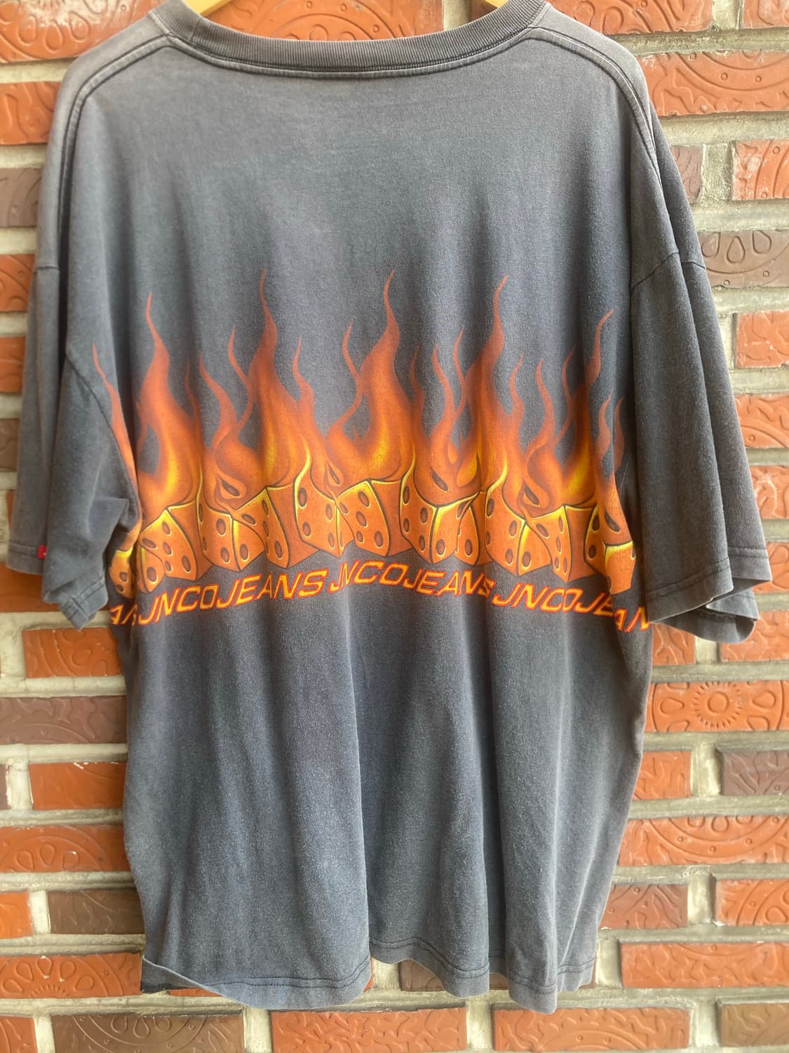 90s jnco flare dice tshirt 상품이미지3