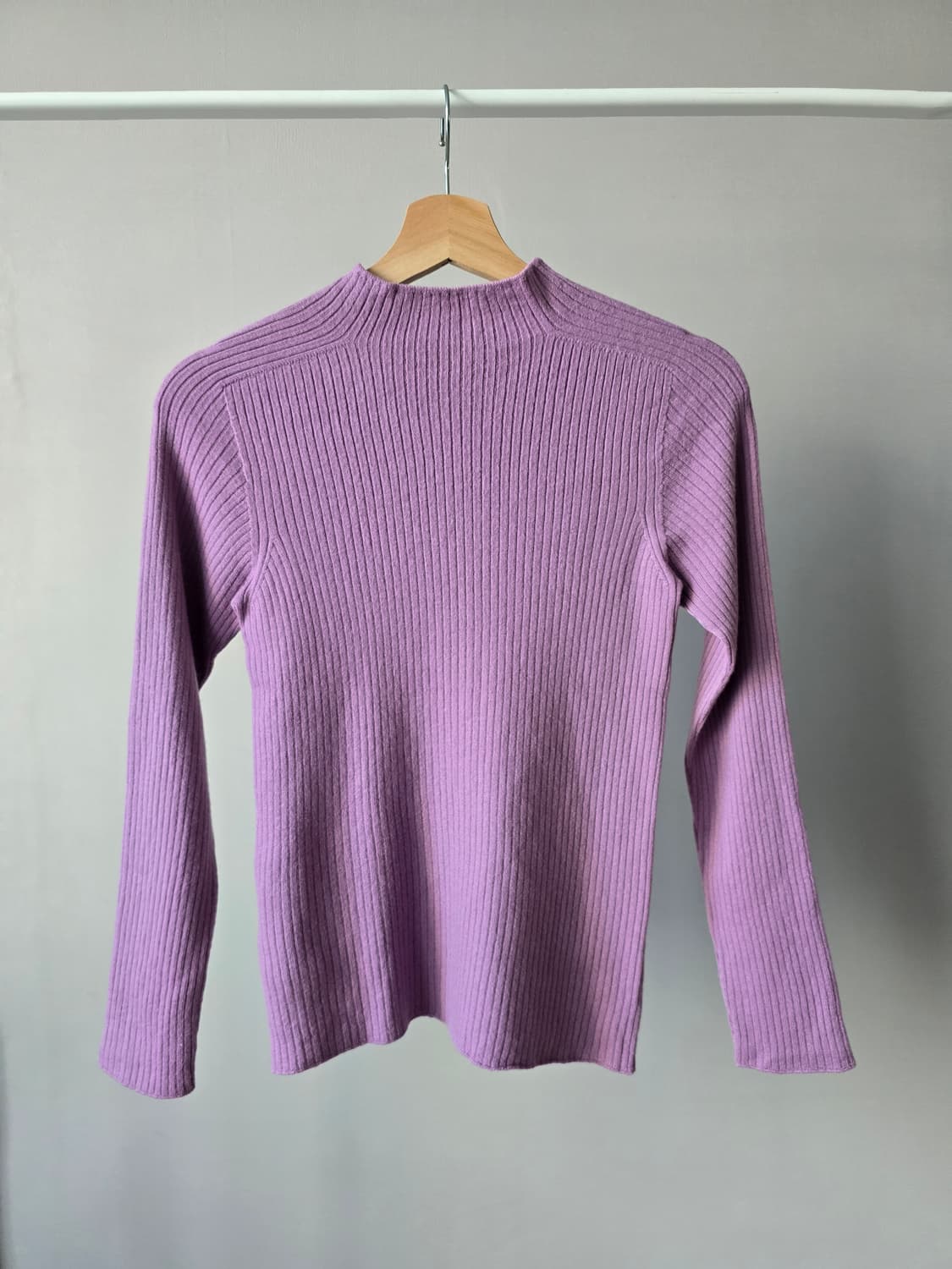 framework 울100 슬림 골지 니트 상품이미지3