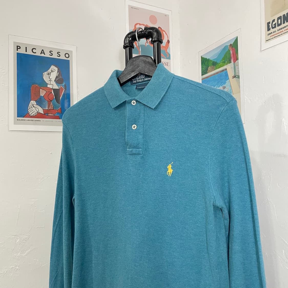 폴로 긴팔 카라 티셔츠 상품이미지4