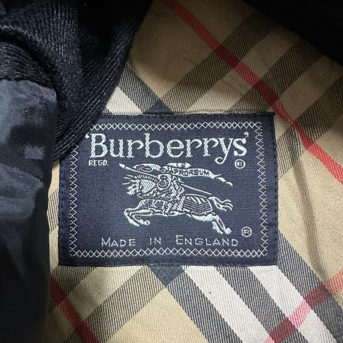 ✨ (바배) 버버리 올드스쿨 바람막이 점퍼 상품이미지3