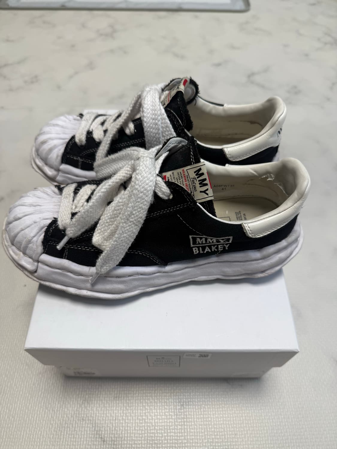 메종 미하라 야스히로 블레이키 OG 솔 캔버스 상품이미지4