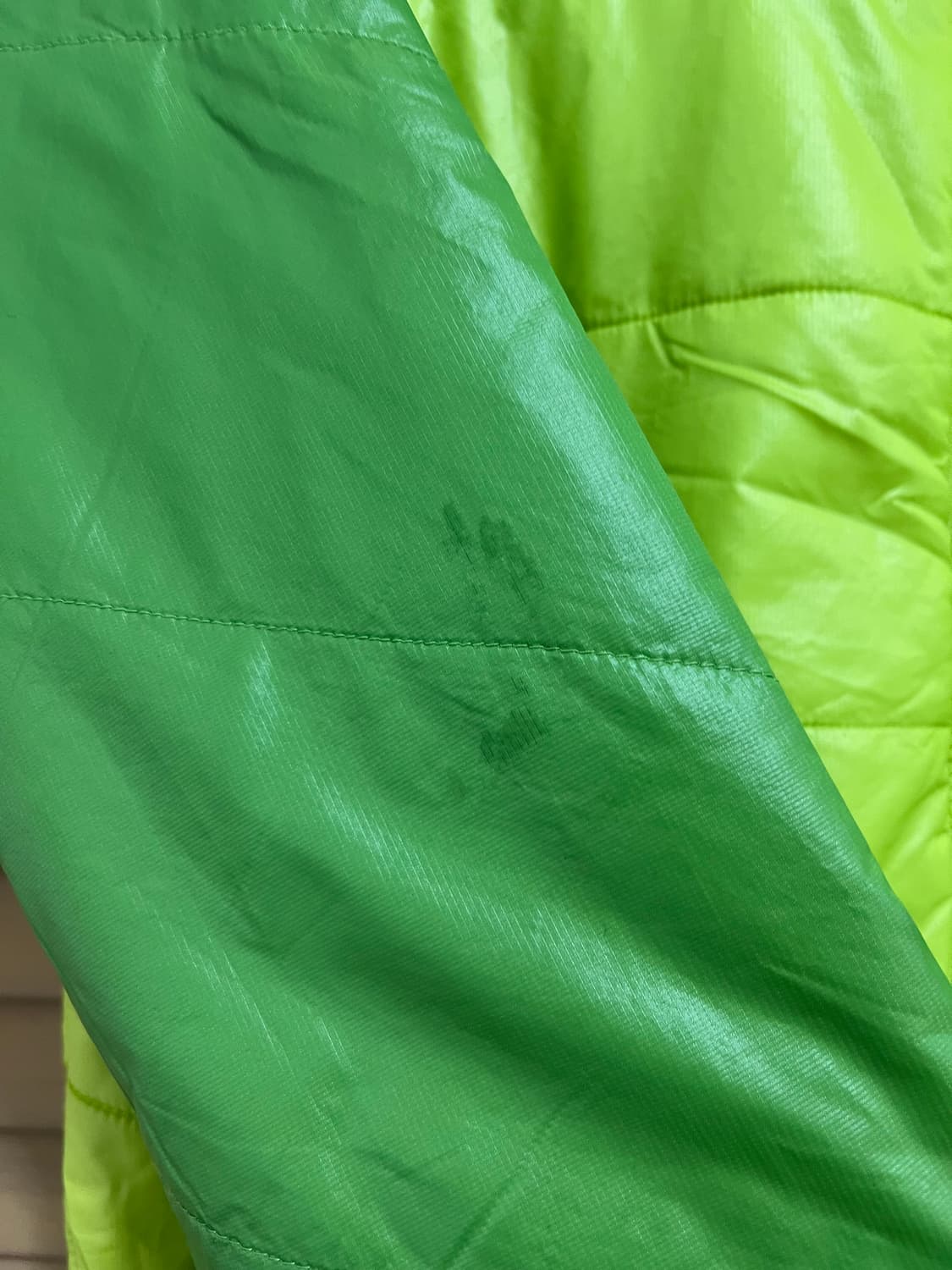 노스페이스 남여공용 그린 후드집업점퍼 경량패딩점퍼 95(XL) 상품이미지6