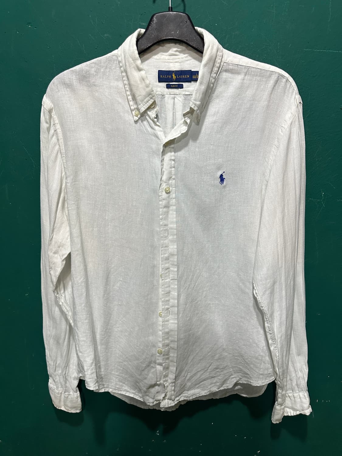 폴로 린넨셔츠 화이트 L 상품이미지1