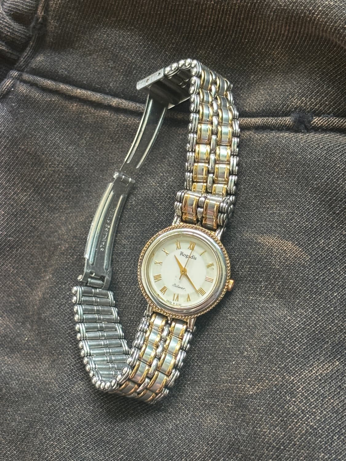 vintage rogadis metal watch 상품이미지1