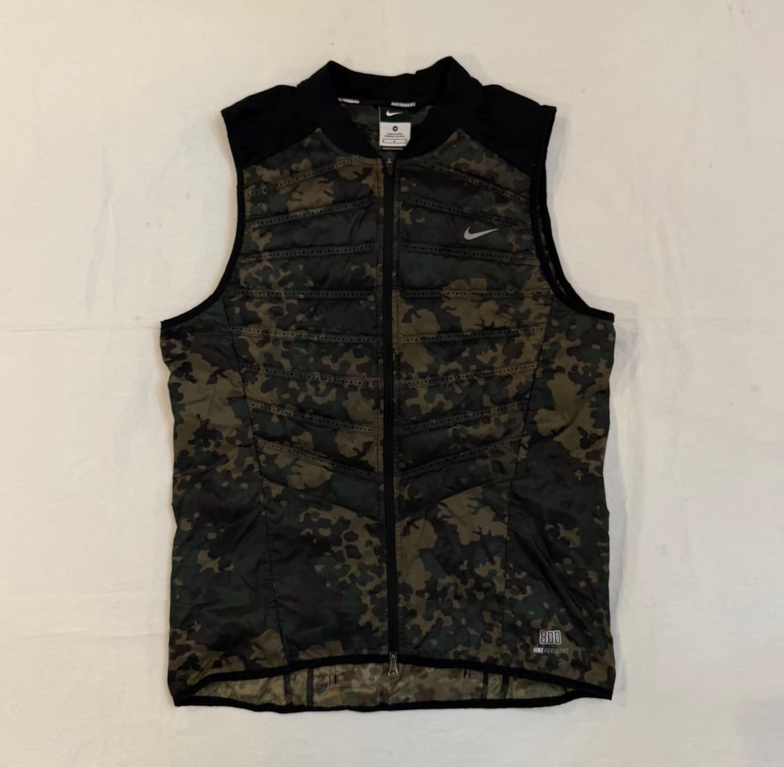 나이키 에어로로프트 러닝 골프 카모 구스다운 패딩조끼 상품이미지1