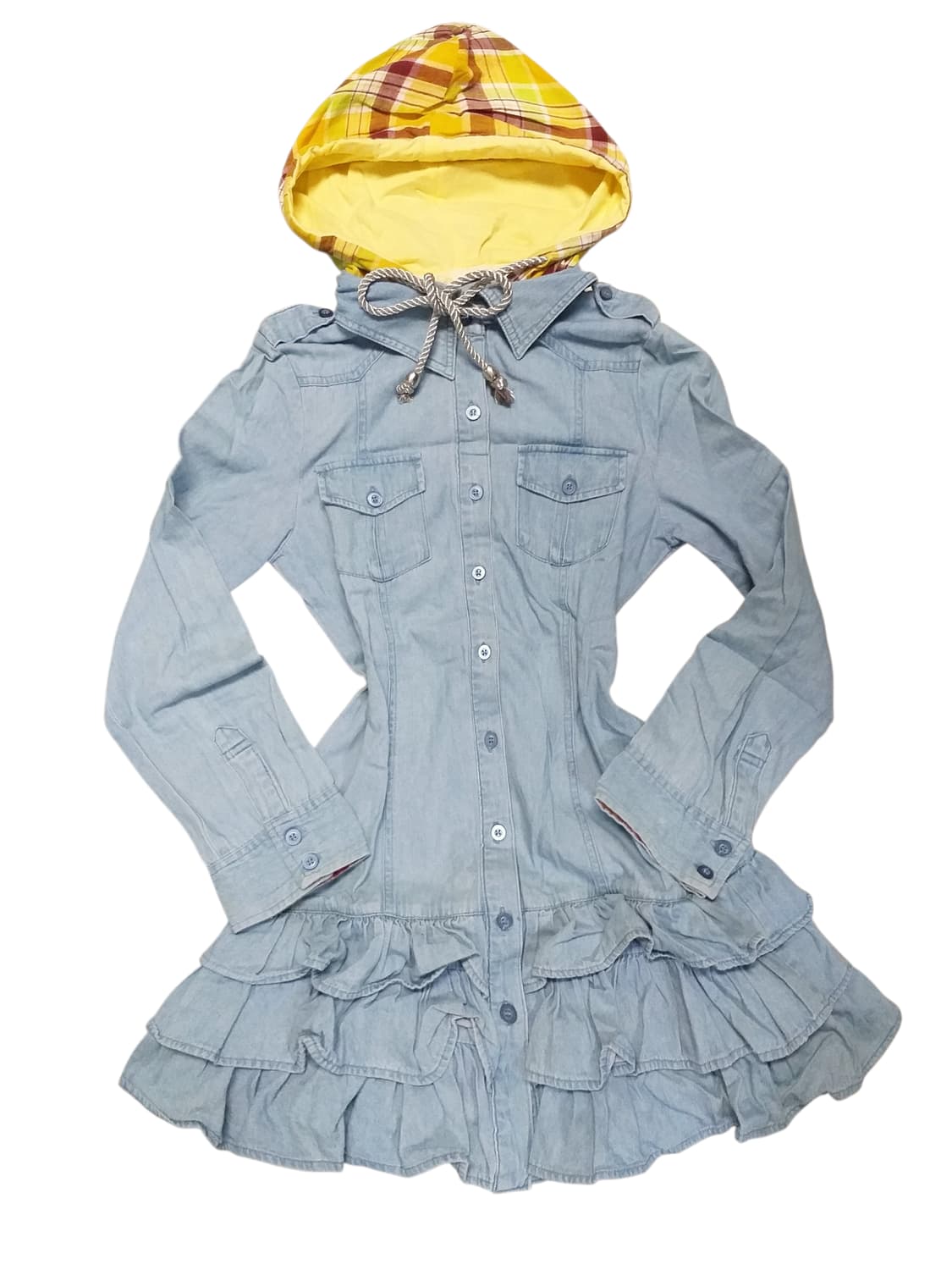 빈티지 체크 캉캉원피스 베이비돌 그런지페어리 히메갸루 캐캐체 핀터깔 펑크 상품이미지1