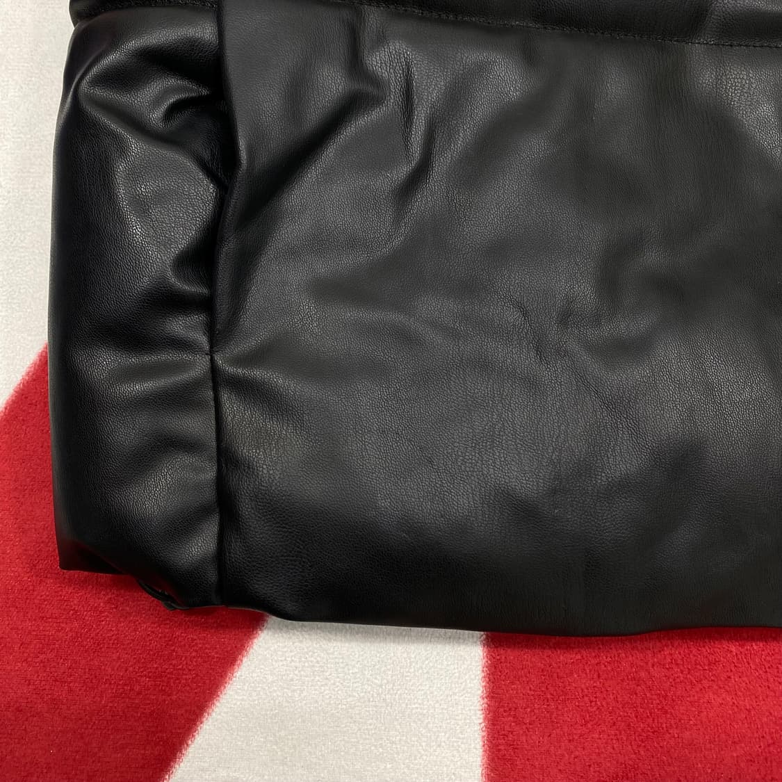 자라 레더 패딩 베스트 여성M 상품이미지3