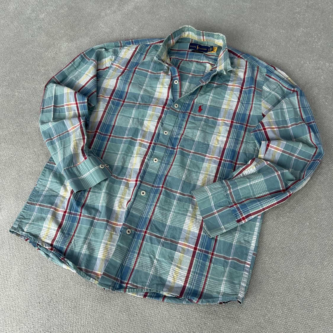 랄프로렌 체크 셔츠 상품이미지1