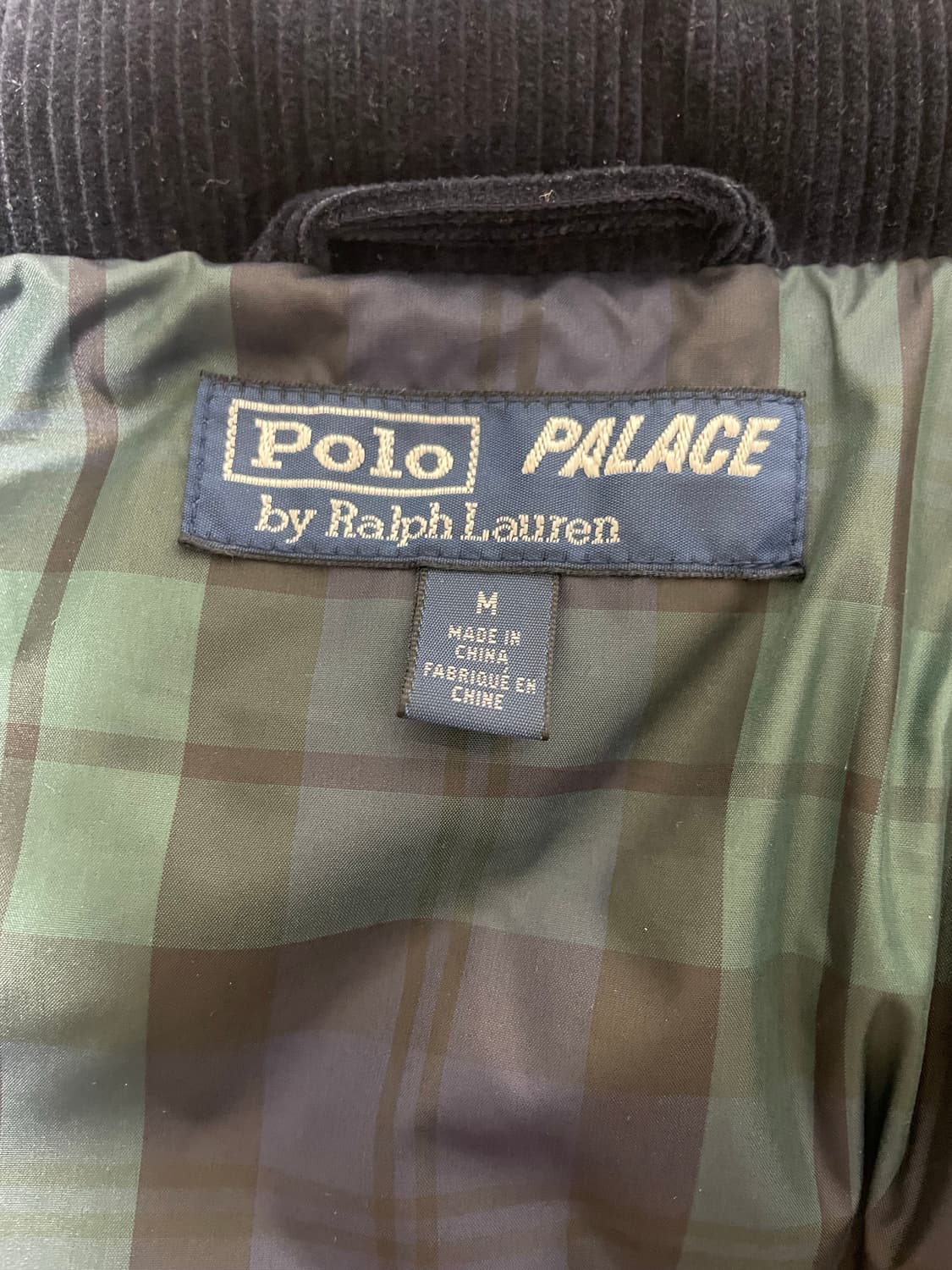 폴로 랄프로렌 x 팔라스 코듀로이 패딩 M 상품이미지2