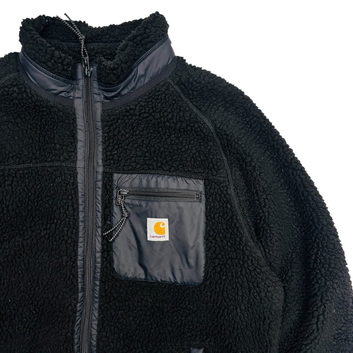 칼하트 WIP 블랙 라이너 플리스 자켓 M 상품이미지2