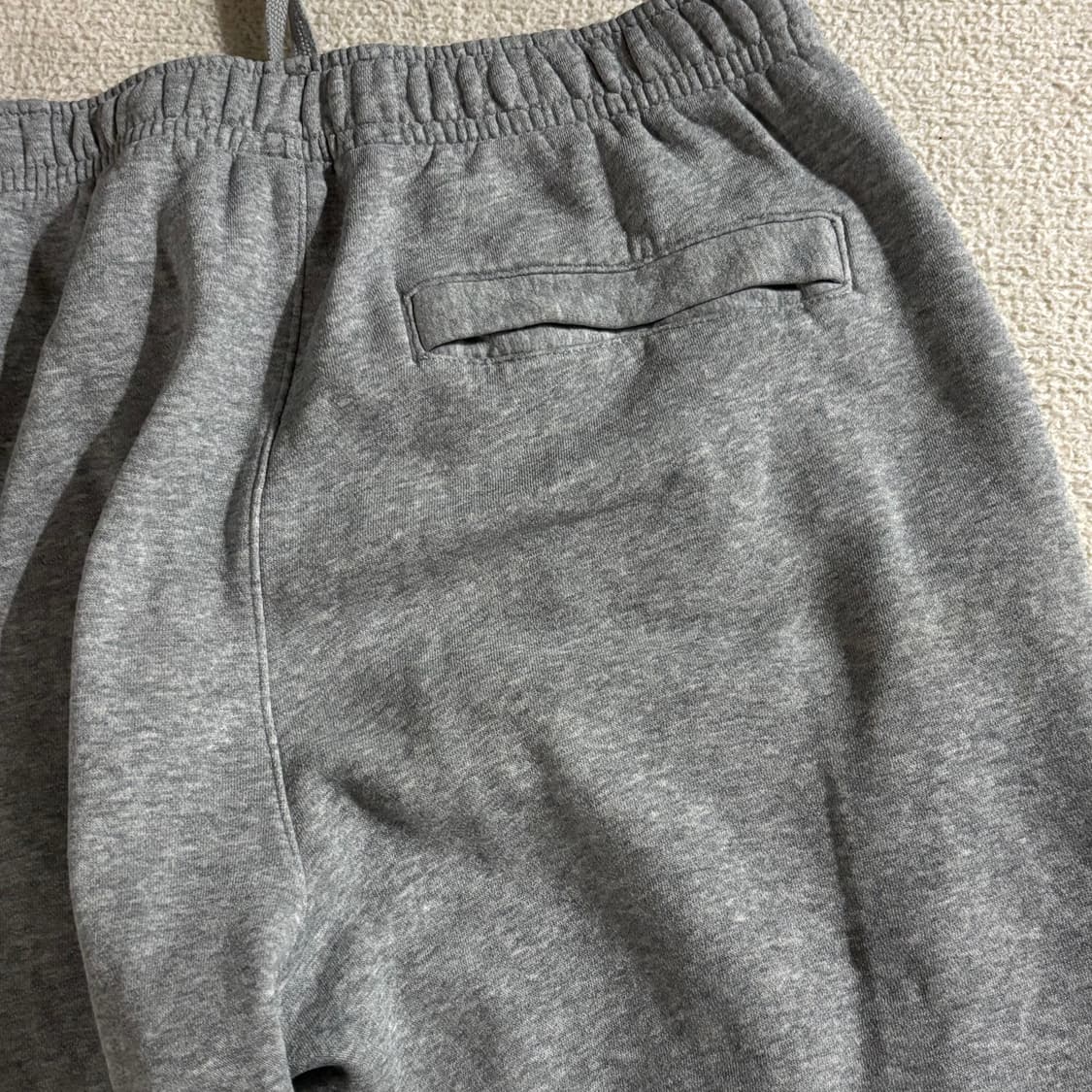 나이키 그레이 스몰로고 면 츄바 트레이닝 조거팬츠 상품이미지5