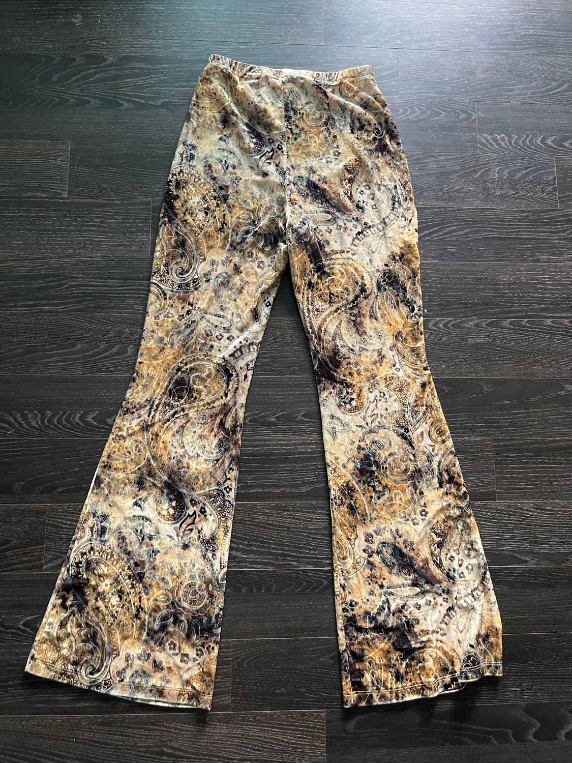 PAISLEY VELVET JERSEY PANTS 상품이미지4