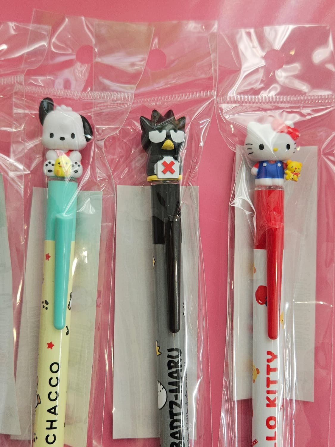 배드배츠마루 키티 포차코 케로케로피 아히루노페클 마스코트 볼펜 상품이미지3