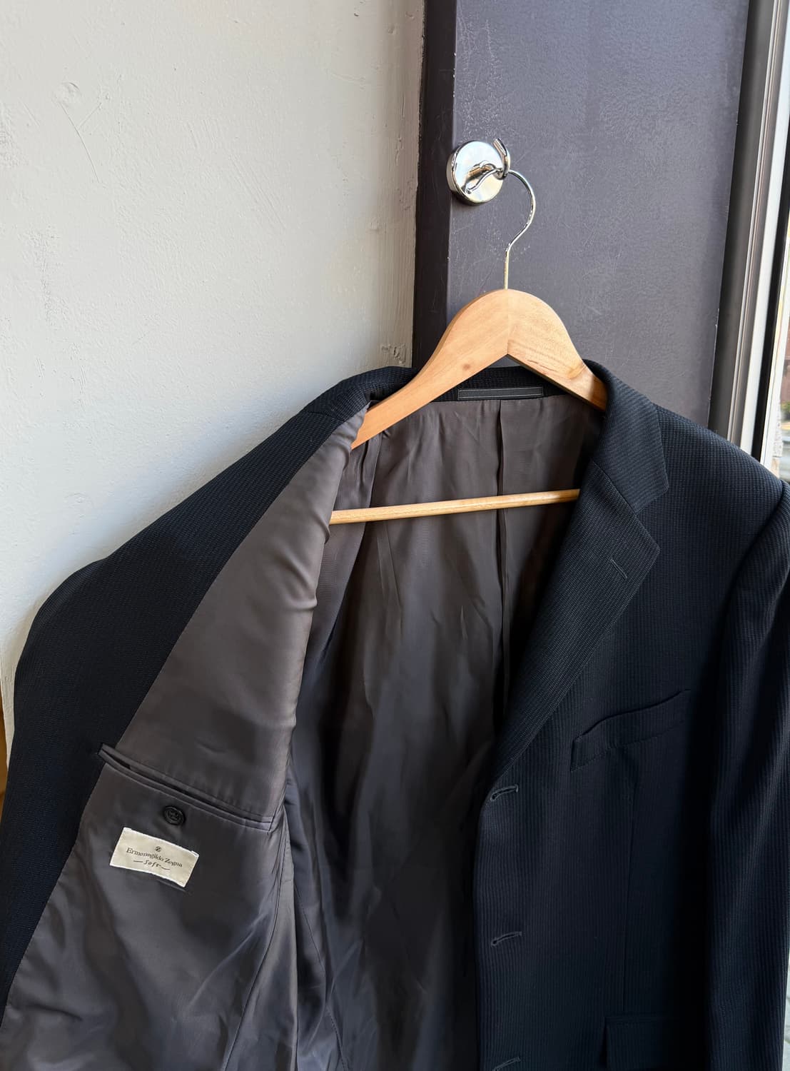 52/ 에르메네질도 제냐 울실크 블레이저 자켓 상품이미지5