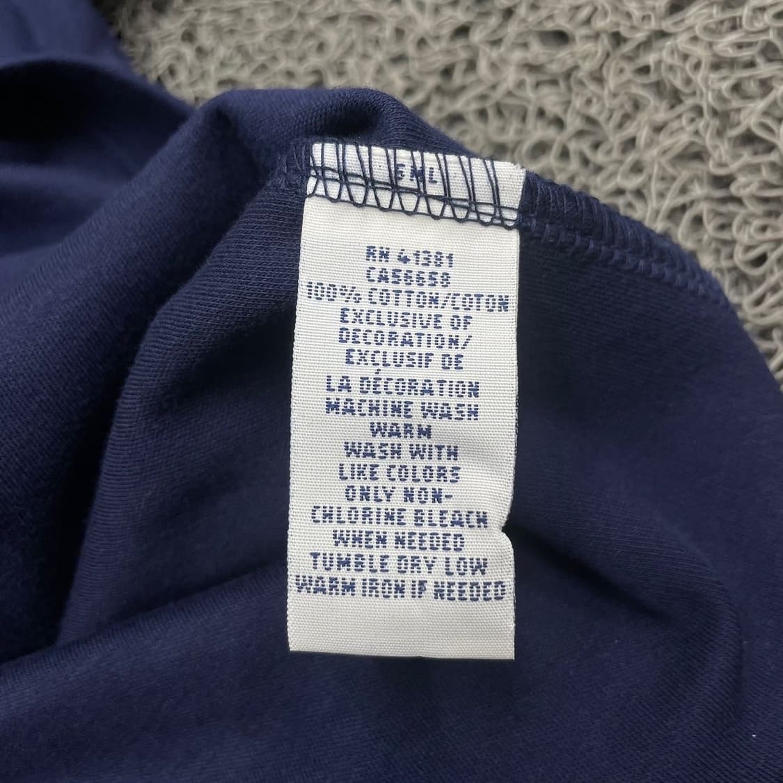 Polo  폴로 랄프로렌 신형 자수로고 네이비 반팔 카 상품이미지3