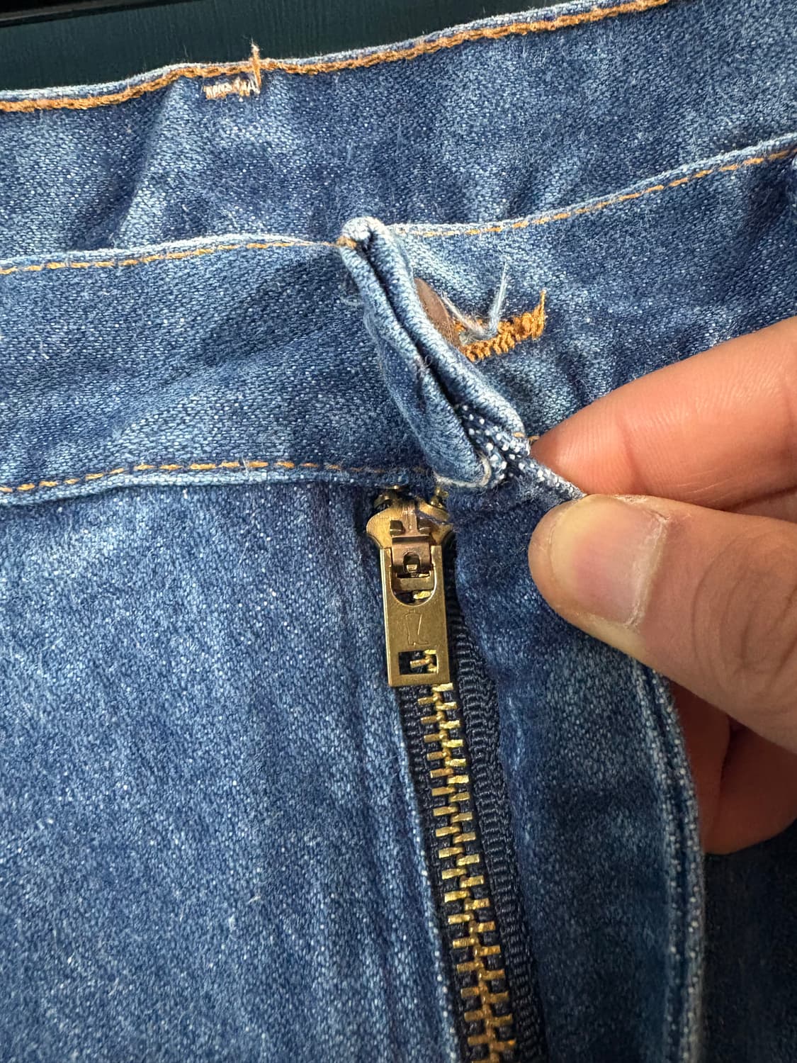 90‘s USA Wrangler 13mwz denim pant. 상품이미지4