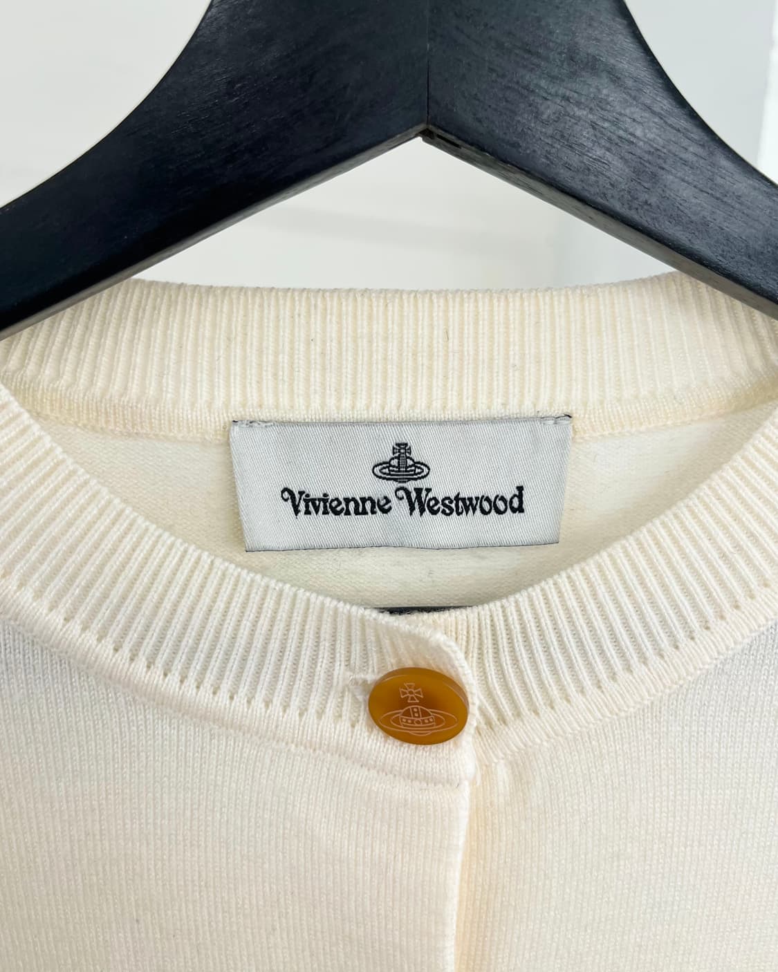 비비안 웨스트우드 크림 베아 가디건 상품이미지7