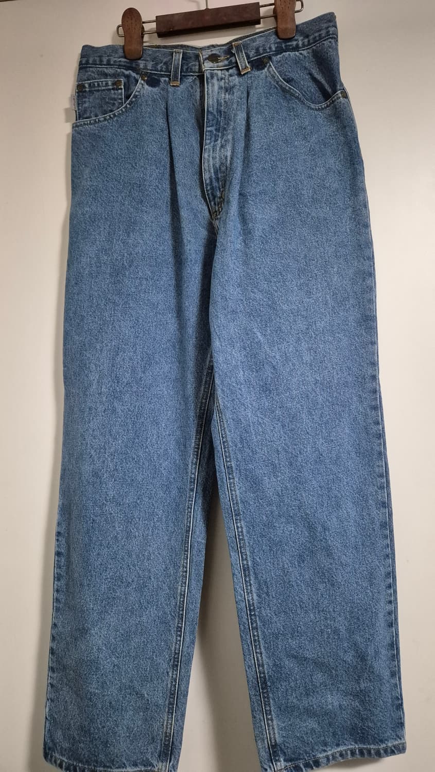 칼하트 가죽로고 데님 팬츠 상품이미지3