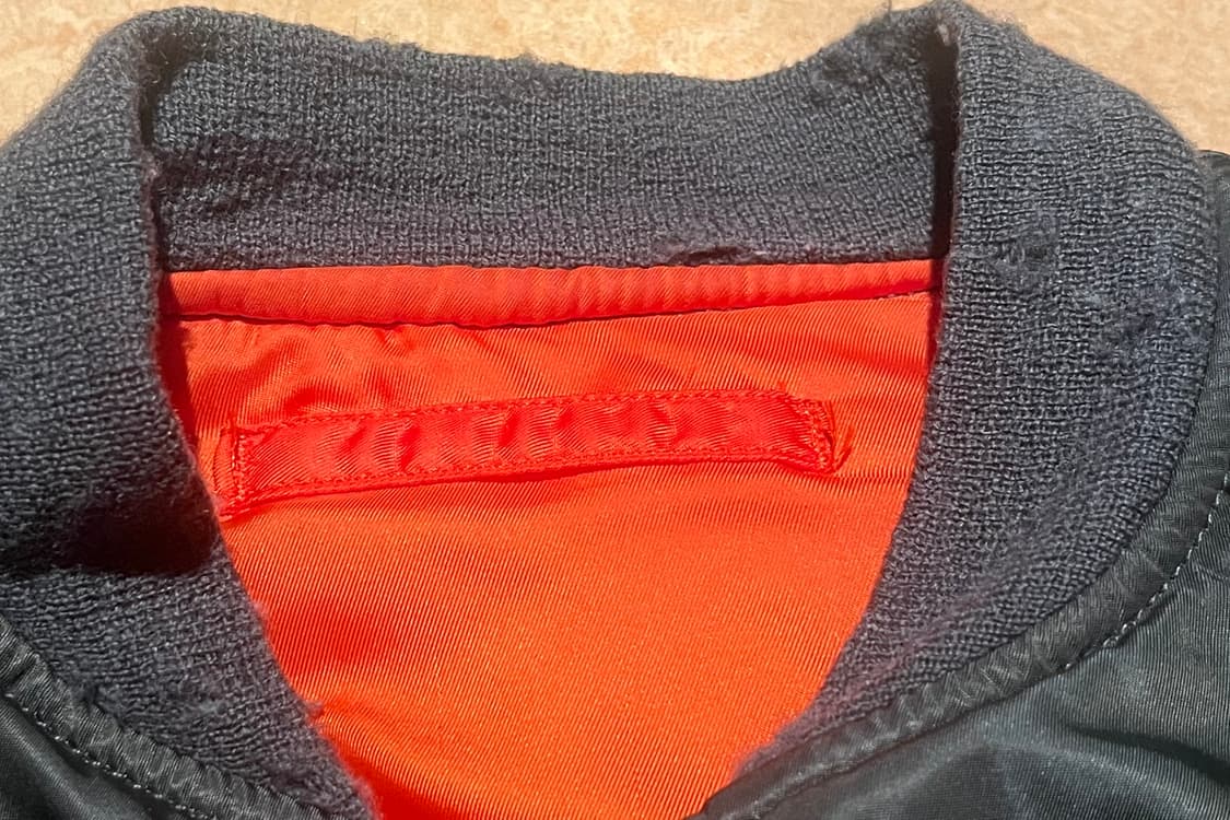 (M) 알파인더스트리 1968 오리지널 MA-1 울파일100% 상품이미지9