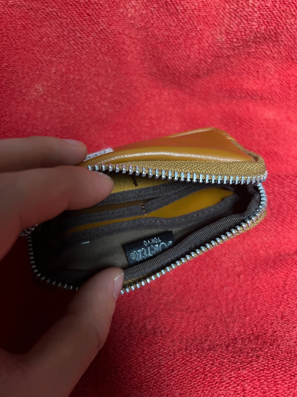 요시다 포터 프리스타일 멀티 코인 케이스 카멜 상품이미지6