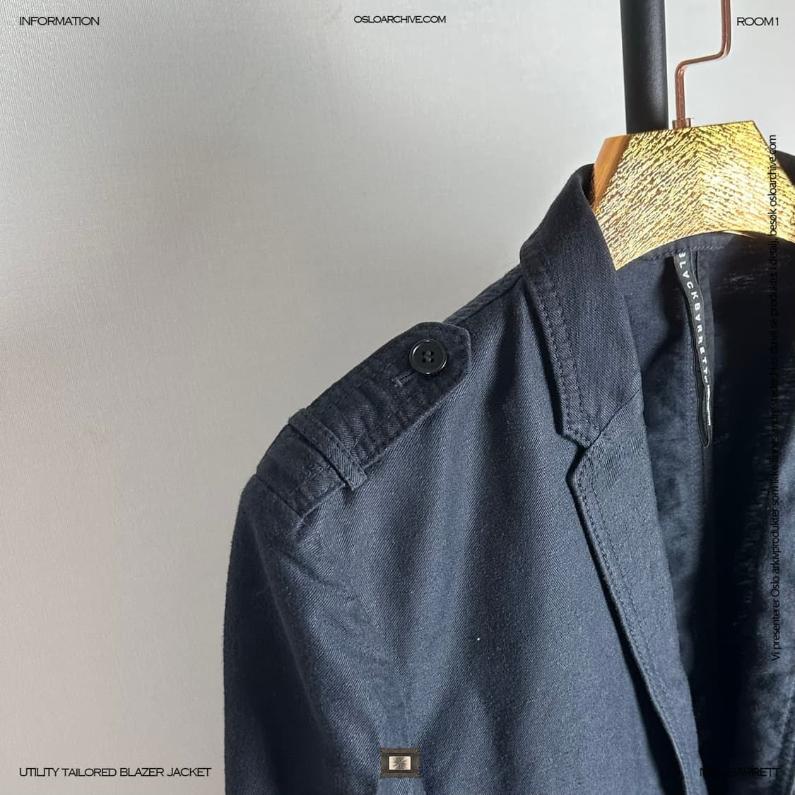 Neil Barrett Wool Blazer Jacket 상품이미지4