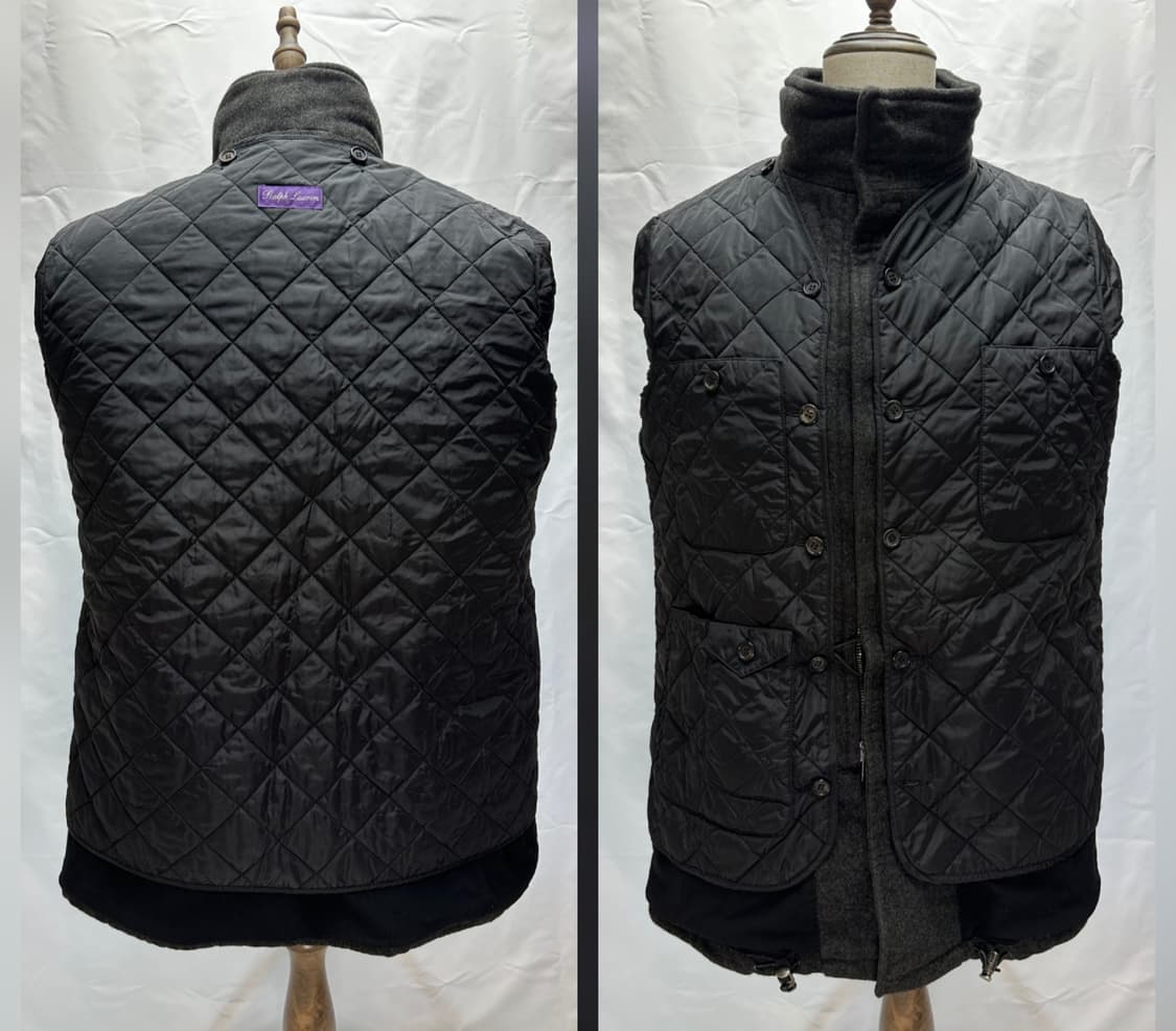 랄프로렌 퍼플라벨 울캐시미어 M65 코트 자켓 XL(105~110) 판매 상품이미지9