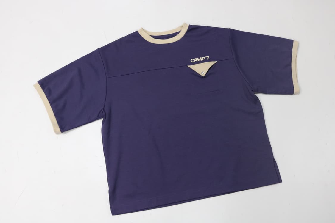 camp7 입체 레터링 링거티셔츠 상품이미지5
