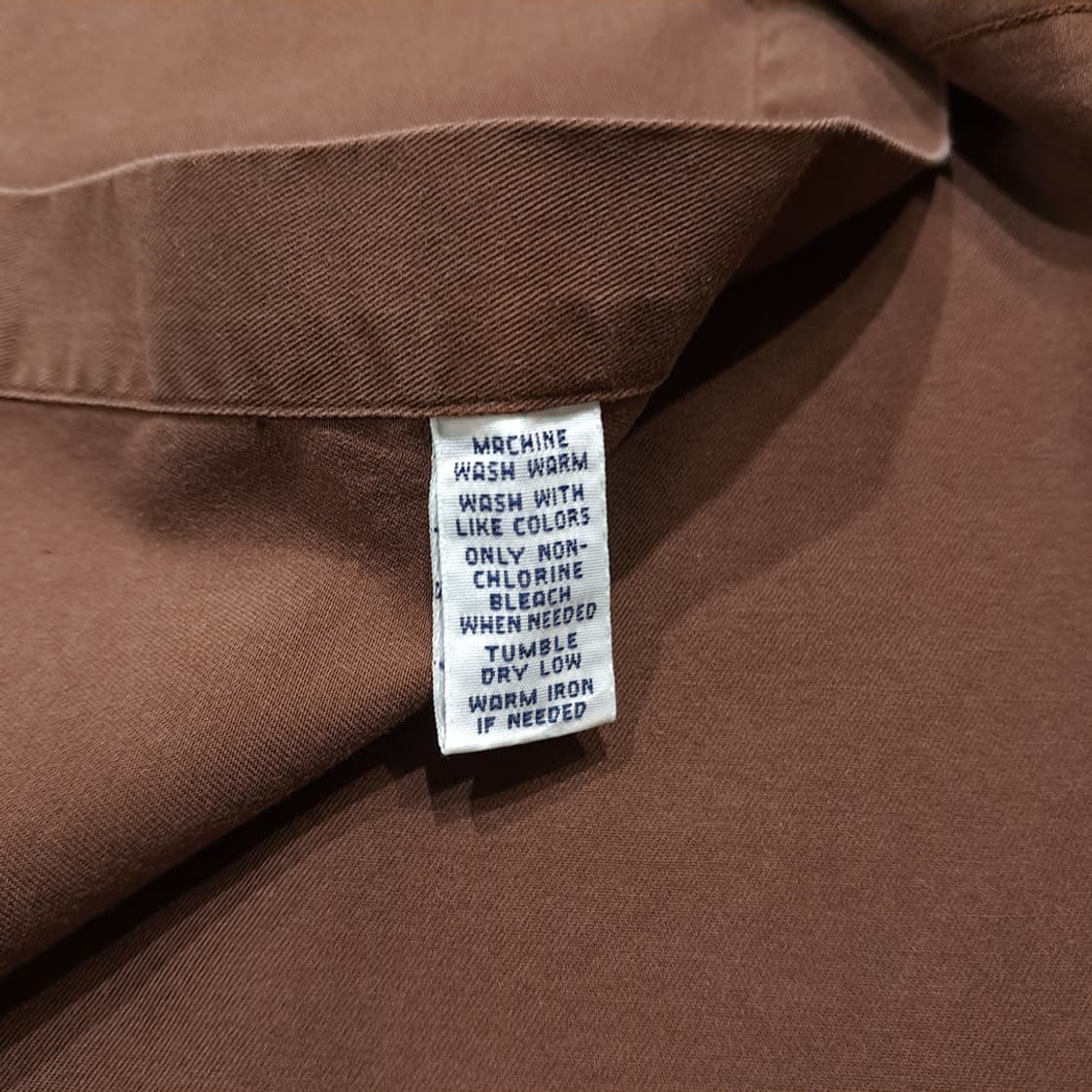 CK074 3XLT 폴로 00s 버튼다운 브라운 셔츠 남방 상품이미지5