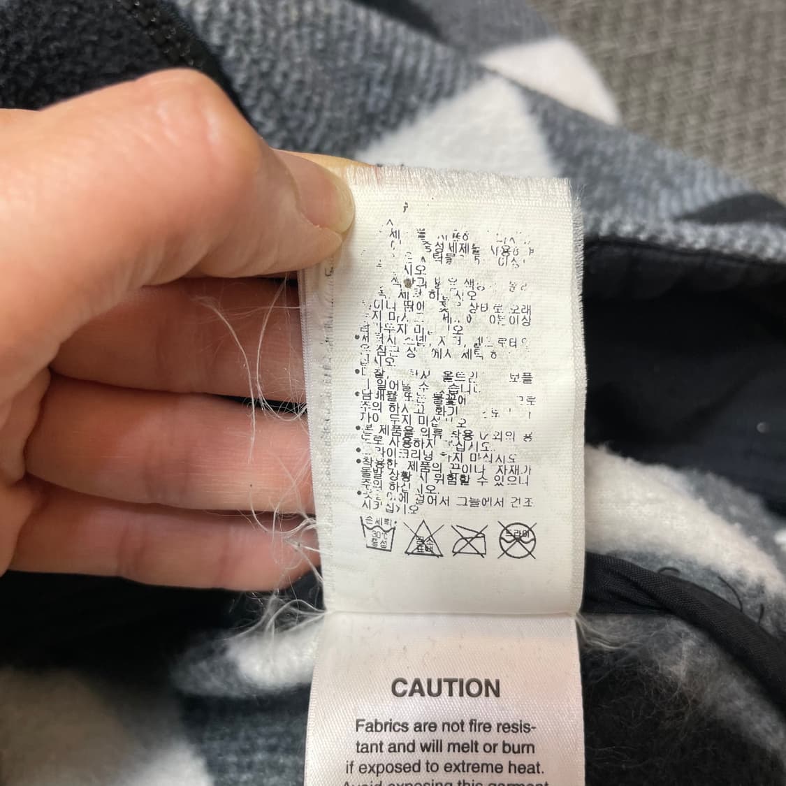 컬럼비아 블랙그레이 플리스 후리스 자켓 L 상품이미지8