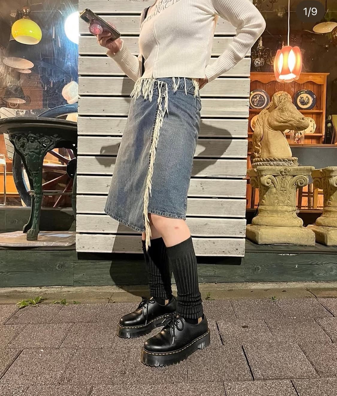 dkny 빈티지 스커트 상품이미지1