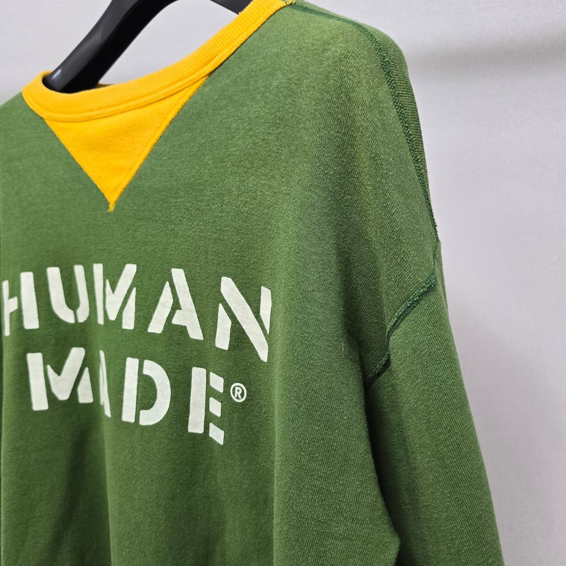 휴먼메이드 스텐실 맨투맨 xl사이즈 판매 상품이미지4