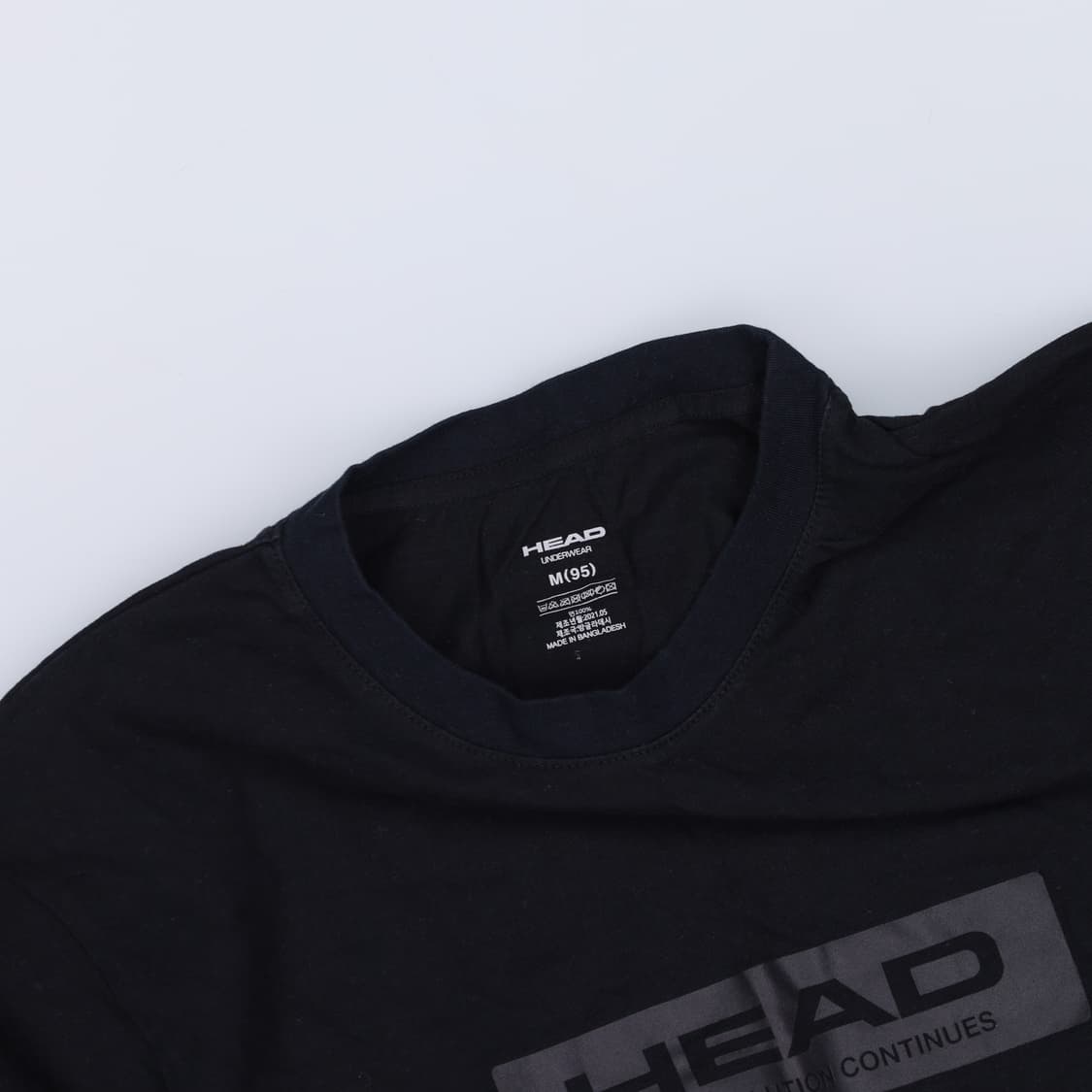 M 헤드 블랙 반팔 티셔츠 0204M 상품이미지3